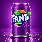 Fanta uva lata 350ml