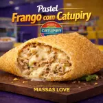 Pastel de frango catupiry original