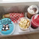 CAJITA FRAPUCHINO CON MINICAKE