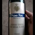 Vinho Primo Fior tinto suave