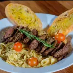 Pasta Fettuccine Alfredo Filete Res