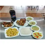 Pollo entero + medio pollo asado