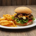 HAMBURGUESA DOBLE CLASICA