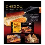Pão Canoa c/ recheio cremoso de alho