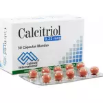 CALCITRIOL 0.25MCG  CAJA X30 CAP
