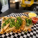 CAJUN CHICKEN TACOS