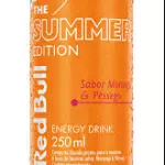 RED BULL MORANGO E PESEGO 250ML