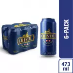 Sixpack Cristal Latón 473 ml