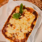 Lasagna con salsa bolognesa y Becham