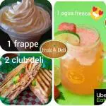 2 DELI + FRAPPE+ AGUA FRESCA 500ML