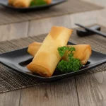 Harumaki Camarão  cream cheese