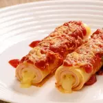 Canelloni de Queijo e Presunto - 3