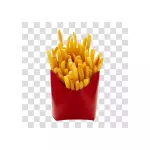 Batata frita  pequena