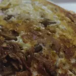TAPIOCA CARNE DE SOL COM QUEIJO COALHO