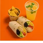 Arma tu Wrap + Soda Italiana