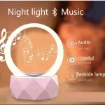 BOCINA CON ARO LED
