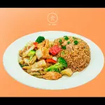 Pollo con verduras