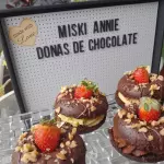 Donas de Chocolate Rellenas