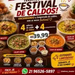 4 Opções de caldos 300ml