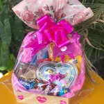 Cesta de chocolate Rosa 🩷
