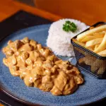 Strogonoff de frango