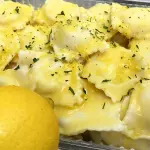 Ravioli de Limão Siciliano e Quejio Emmenthal