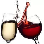 067 - Rotwein Glas