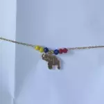 Collar mapa tricolor