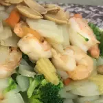 Camarones almendrados