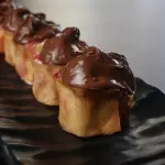 Banana com chocolate
