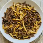35b. Carne salteadas con papas