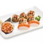 10 peças + 1 temaki skin