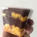 Bolo pote - Cenoura com chocolate
