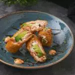 Salmón crispy