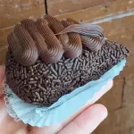 Coxinha Brigadeiro com Morango