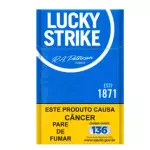Cigarro Luck strike blue up