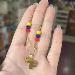 Collar mapa colgante