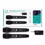 MICROFONE S/FIO DUPLO ON-MC843