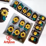 Chocogirasoles bites