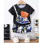 Shorts con camiseta con estampado