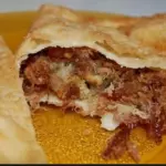 Pastel carne do sol