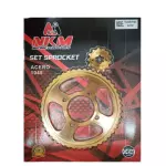 SET SPROCKET TVS APACHERTR160 4V ORO