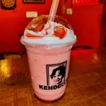 Frappe de fresa