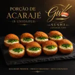 8 Unidades de Mini Acarajé