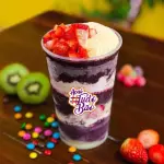 Açaí Copo C/ Leite em pó e Morangos