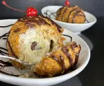 Helado frito
