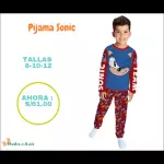 PIJAMA SONIC ( Solo talla 12)