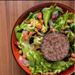 Burger salad