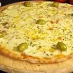 Pizza mozzarella 8 porciones