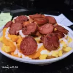 Frita Pequena Completa Na Marmita